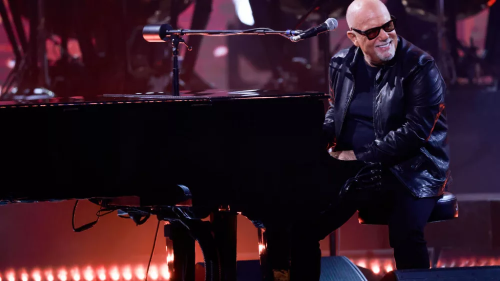 LOS ANGELES - FEBRUARY 4: Billy Joel performing at The 66th Annual Grammy Awards, airing live from Crypto.com Arena in Los Angeles, California, Sunday, Feb. 4 (8:00-11:30 PM, live ET/5:00-8:30 PM, live PT) on the CBS Television Network. (Photo by Sonja Flemming/CBS via Getty Images)