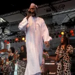 Steel Pulse: (MANDATORY CREDIT Ebet Roberts/Getty Images) Selwyn Brown of Steel Pulse performing at Artscape in Baltimore, Maryland on July 18, 2004. (Photo by Ebet Roberts/Redferns)