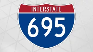 interstate 695, i-695, baltimore beltway SOURCE: WBAL