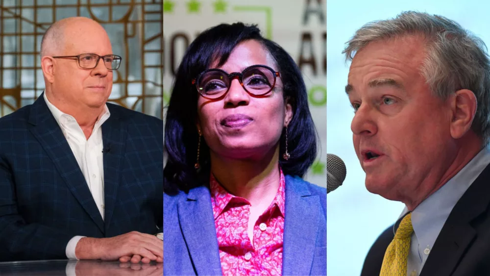 A recent poll from Emerson College shows a statistical tie between the leading Democratic candidates in the Maryland U.S. Senate race, Angela Alsobrooks and David Trone. The poll, which surveyed more than 1,100 Maryland voters between May 6-8, shows Alsobrooks leading Trone 42% to 41%, with 12% undecided. The 1% difference, while well within the margin of error, is showing Alsobrooks ahead of Trone for the first time.