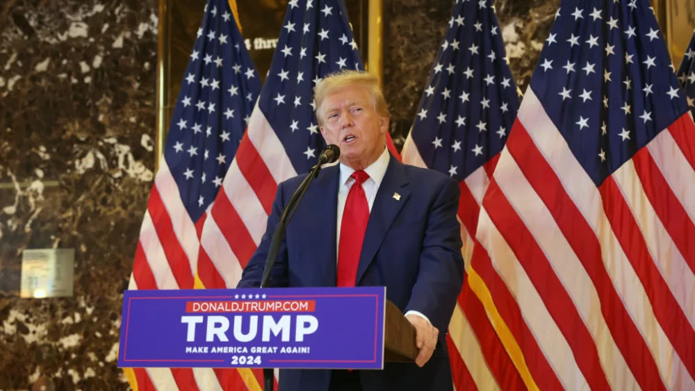 President Trump Holds A Press Conference At Trump Tower Day After Guilty Verdict