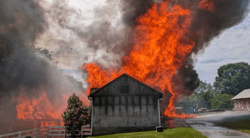 steppingstone farm museum fire SOURCE: Susquehanna Hose Co.