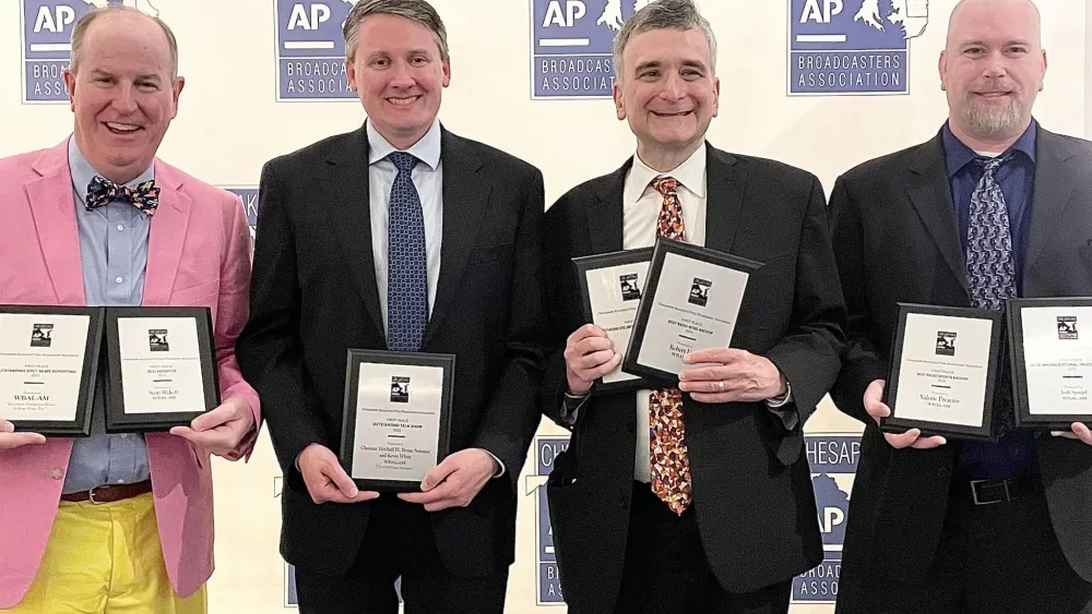 The Chesapeake Associated Press Broadcasters Awards recognize outstanding broadcast journalism in both large and small markets across Maryland, Delaware and Washington, D.C. “I’m proud of our staff’s efforts and these awards are validation that their work resonates well beyond the walls of our studios,” said WBAL Director of Programming/News Director Jeff Wade. “It’s a testament to the culture of outstanding journalism that has been part of the fabric of WBAL for nearly a century of service to greater Baltimore.”