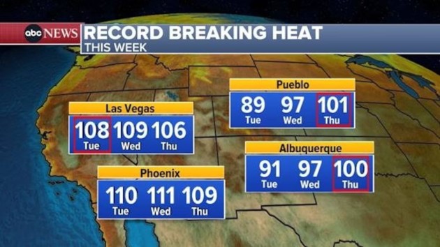 Life-threatening heat heading to East Coast: Latest maps | WBAL ...