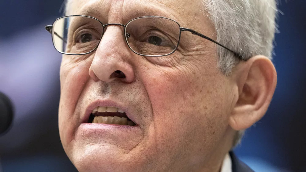 FILE - Attorney General Merrick Garland responds to a question from Rep. Matt Gaetz, R-Fla., during a House Judiciary Committee hearing June 4, 2024. The Justice Department says Garland will not be prosecuted for contempt of Congress after refusing to turn over audio of President Joe Biden's interview in his classified documents case because his actions "did not constitute a crime." (AP Photo/Jacquelyn Martin, File)