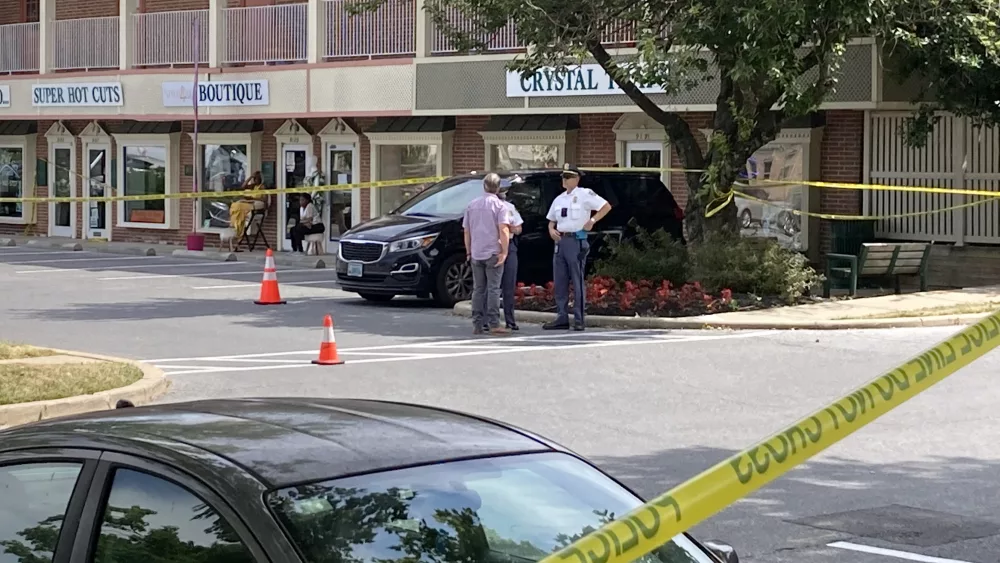 There is a heavy police presence Tuesday afternoon amid an investigation at a shopping center in Garrison. SkyTeam 11 video showed police at the Valley Village Shopping Center in the 9100 block of Reisterstown Road in the Garrison area. The Baltimore County Police Department said two people were injured following an assault.