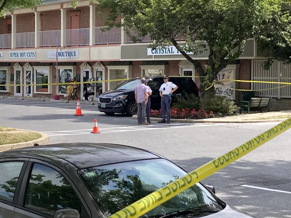 There is a heavy police presence Tuesday afternoon amid an investigation at a shopping center in Garrison. SkyTeam 11 video showed police at the Valley Village Shopping Center in the 9100 block of Reisterstown Road in the Garrison area. The Baltimore County Police Department said two people were injured following an assault.