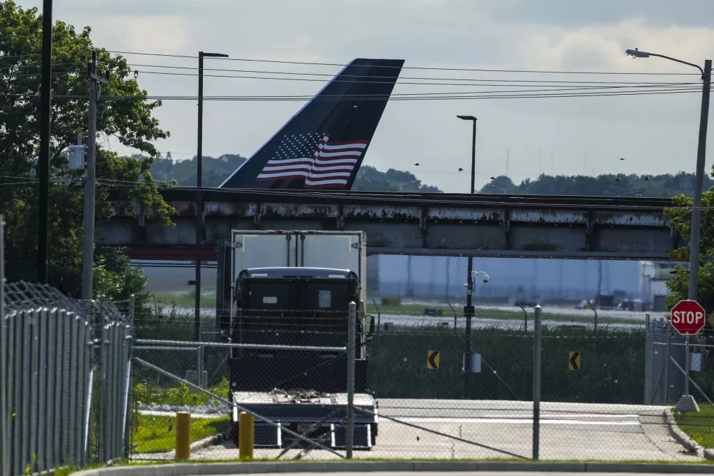 trump arrived