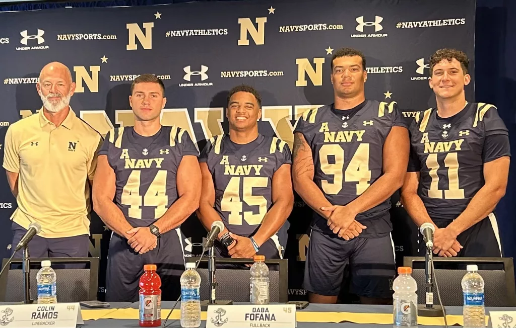 Navy Football Media Day 2024