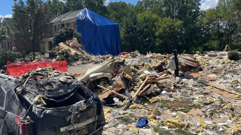 Federal officials investigating natural gas explosion in Maryland that killed 2