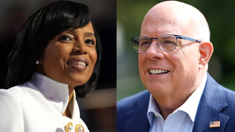 Angela Alsobrooks Larry Hogan