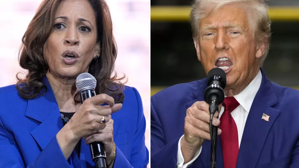 Trump, harris