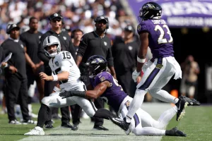 Las Vegas Raiders v Baltimore Ravens