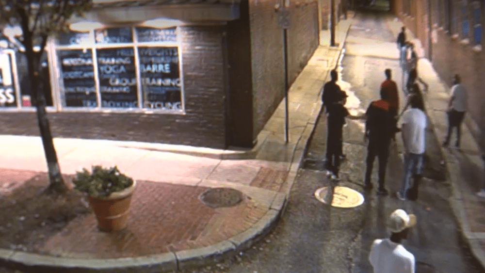 Video footage shows moments before deadly Federal Hill shooting