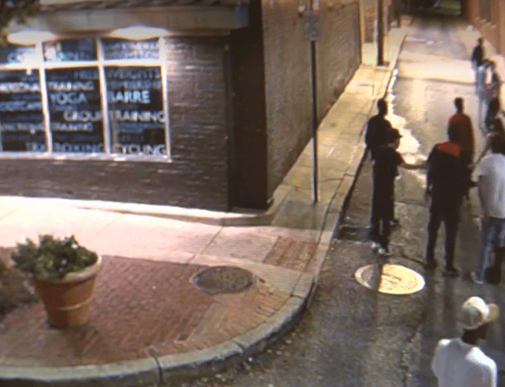 Video footage shows moments before deadly Federal Hill shooting