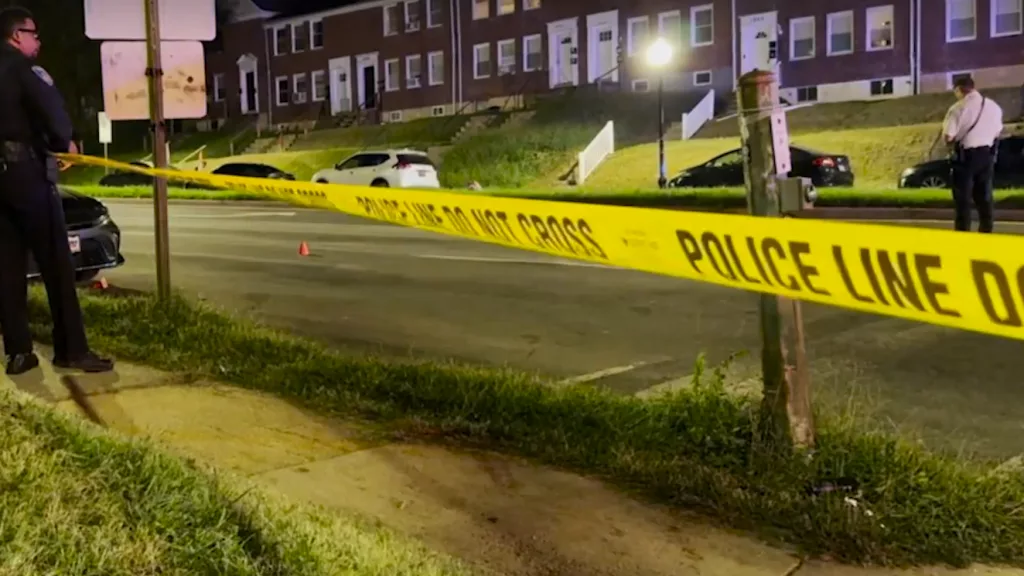 A 21-year-old man was shot late Saturday night near Morgan State University on the night of the school's homecoming. Baltimore police said officers on patrol around 11:40 p.m. heard gunshots and were flagged down near the intersection of Hillen Road and Cold Spring Lane by a 21-year-old man who was shot. A preliminary investigation indicates the victim was walking in the 1600 block of East Cold Spring Lane, when he heard gunshots and began to run.