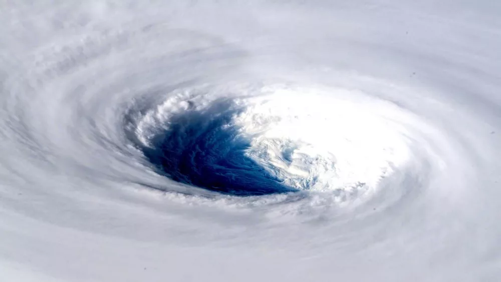 Video from the International Space Station shows the colossal size of Hurricane Milton as it closes in on Florida. External cameras on the space station showed the massive storm churning in the Gulf of Mexico.