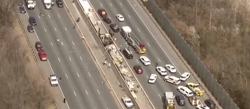 NTSB releases final report of 2023 beltway crash that killed 6 workers ...