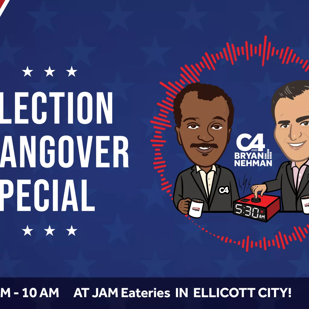 C4 and Bryan Nehman Post-Election Hangover Special at Jam Eateries in Ellicott City