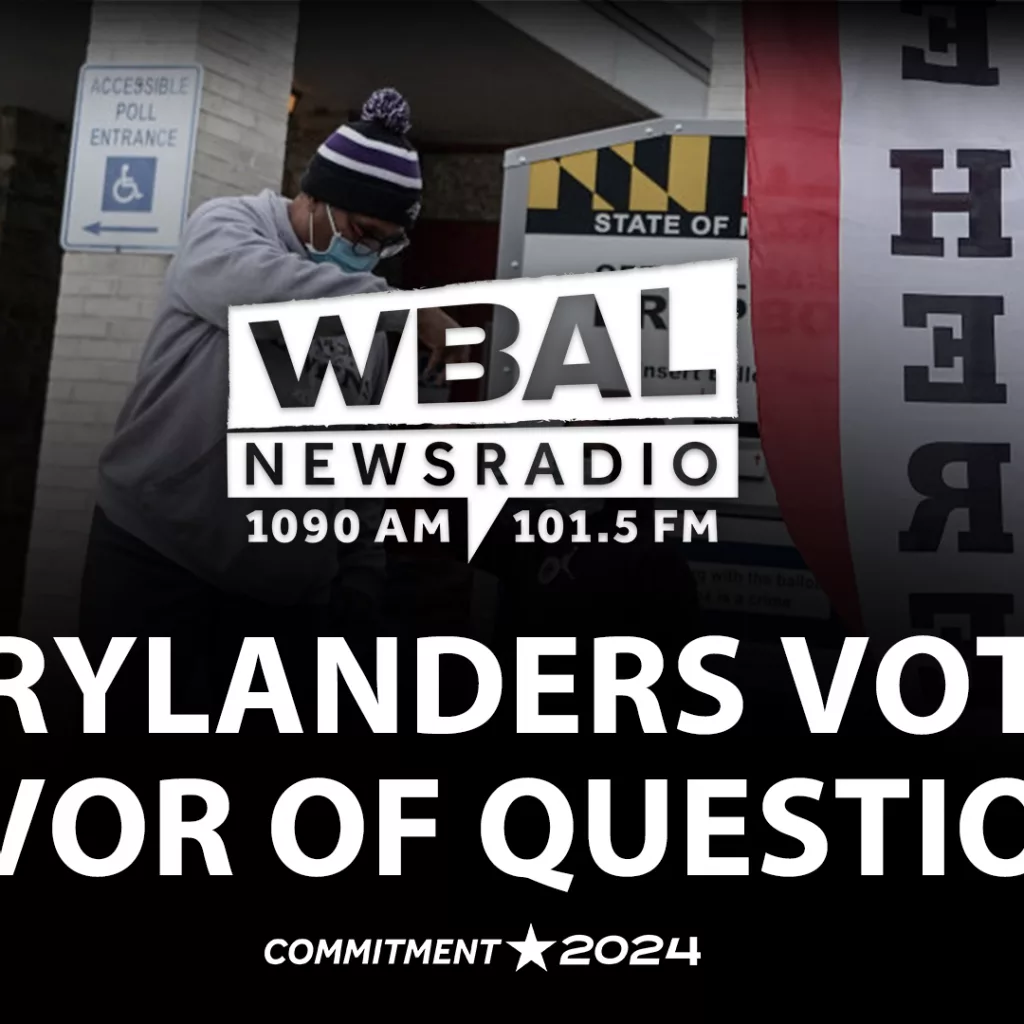 MARYLANDERS VOTE IN FAVOR OF QUESTION 1