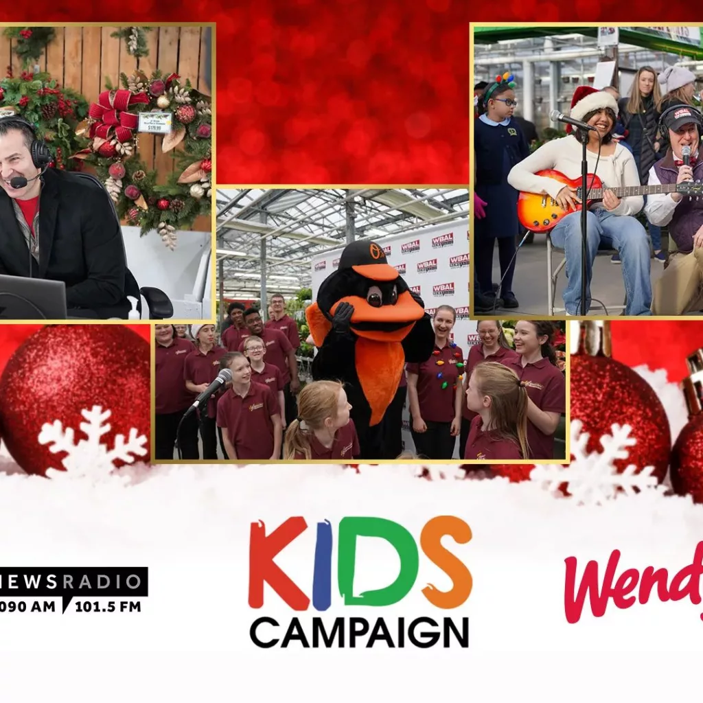 Annual WBAL Radio Kids Campaign broadcast at Valley View Farms