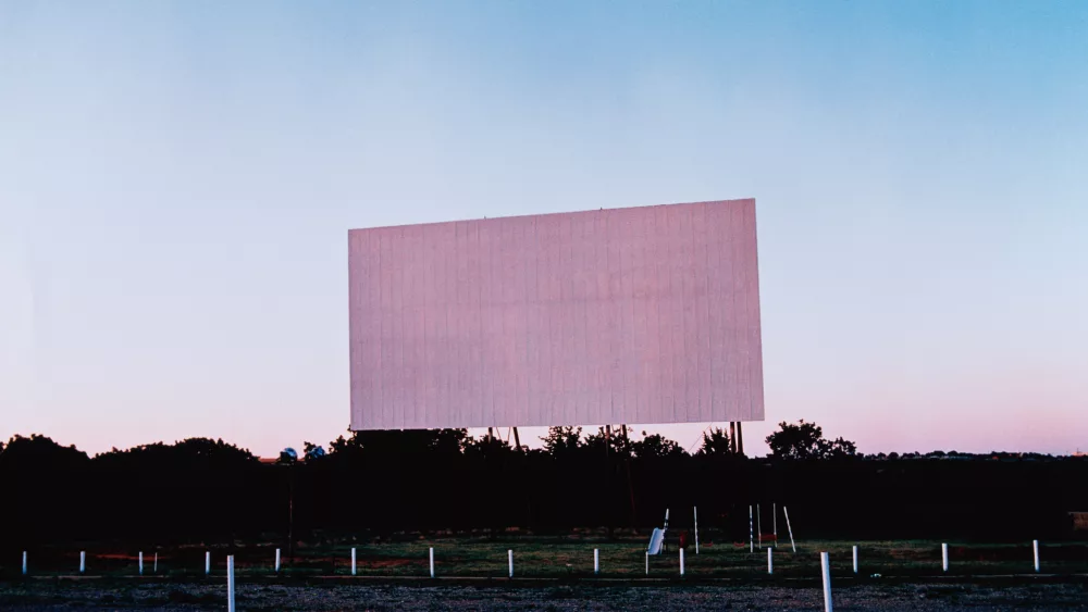 america's largest drive-in movie theater screen hosting holiday special in maryland