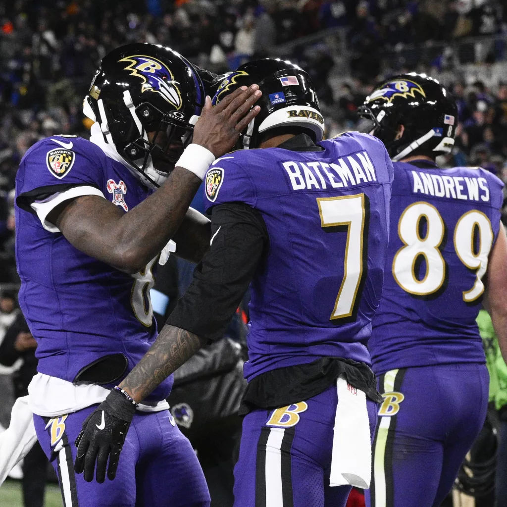 Lamar Jackson threw three touchdown passes and Marlon Humphrey scored on a fourth-quarter interception return to help the Baltimore Ravens pull even with Pittsburgh atop the AFC North with a 34-17 victory over the Steelers. Pittsburgh would have clinched the division with a victory, but now the teams are deadlocked after the Ravens won for just the second time in the last 10 games in this series. Baltimore clinched a playoff berth. The Steelers had already done so. Russell Wilson threw two touchdown passes for the Steelers but Humphrey's pick-6 gave the Ravens a big cushion in a series that's been razor-thin of late.