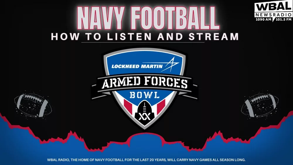 how to listen and stream navy vs Oklahoma 2024 armed forces bowl with wbal newsradio