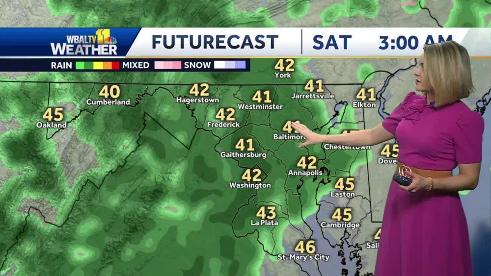 Rainy weekend + look ahead to New Year's Eve