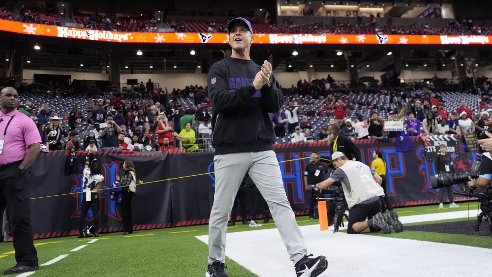 The Baltimore Ravens are heavily favored to beat Cleveland this weekend. A win Saturday would clinch the AFC North for Lamar Jackson's team. Jackson is closing in on 4,000 yards passing. The Baltimore star would become the first player to reach that mark and 800 yards rushing in the same season. Browns coach Kevin Stefanski was noncommittal most of the week before deciding on Thursday to start Bailey Zappe at quarterback against the Ravens. Zappe will be the 40th QB to start for the Browns since 1999.