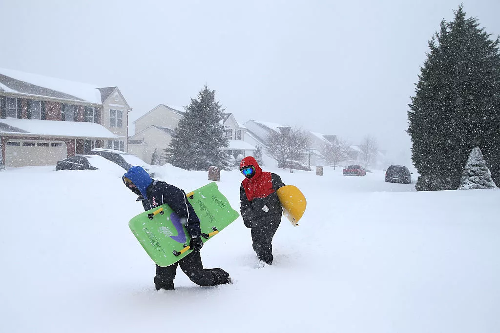 baltimore snow