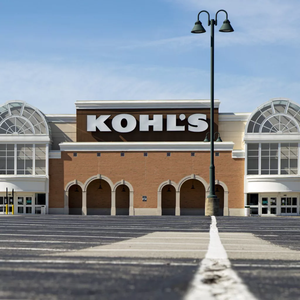 FILE - A Kohl's store is shown in Indianapolis, Thursday, April 2, 2020. (AP Photo/Michael Conroy, File)