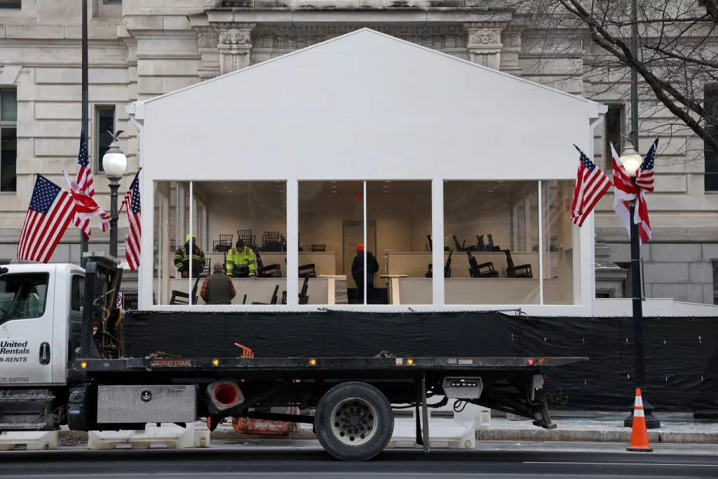 Nation's Capital Prepares For President-Elect Donald Trump's Second Inauguration