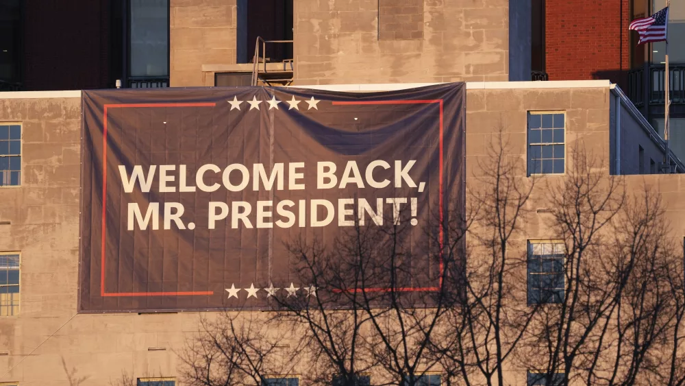 WASHINGTON (AP) — Donald Trump, who overcame impeachments, criminal indictments and a pair of assassination attempts to win another term in the White House, is set to be sworn in as the 47th U.S. president. He is taking charge as Republicans claim unified control of Washington and set out to reshape the country’s institutions. Trump’s swearing-in ceremony on Monday will begin at noon ET. It was moved indoors due to intense cold. Festivities will start earlier when the incoming president arrives for service at St. John’s Episcopal Church.