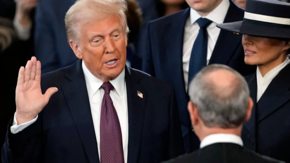 Donald Trump is sworn in as the 47th president of the United States