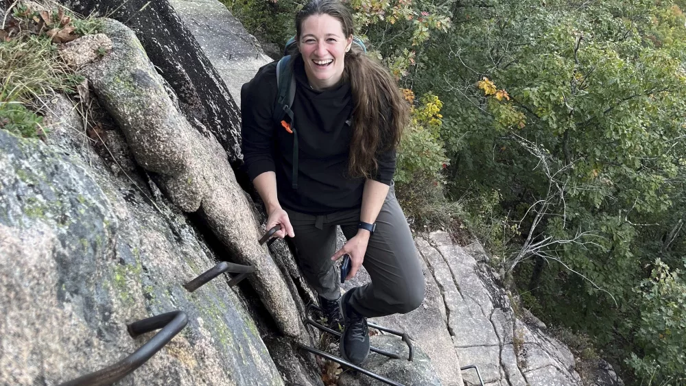 This image provided by the U.S. Army shows Cpt. Rebecca M. Lobach, of Durham, N.C. (U.S. Army via AP)