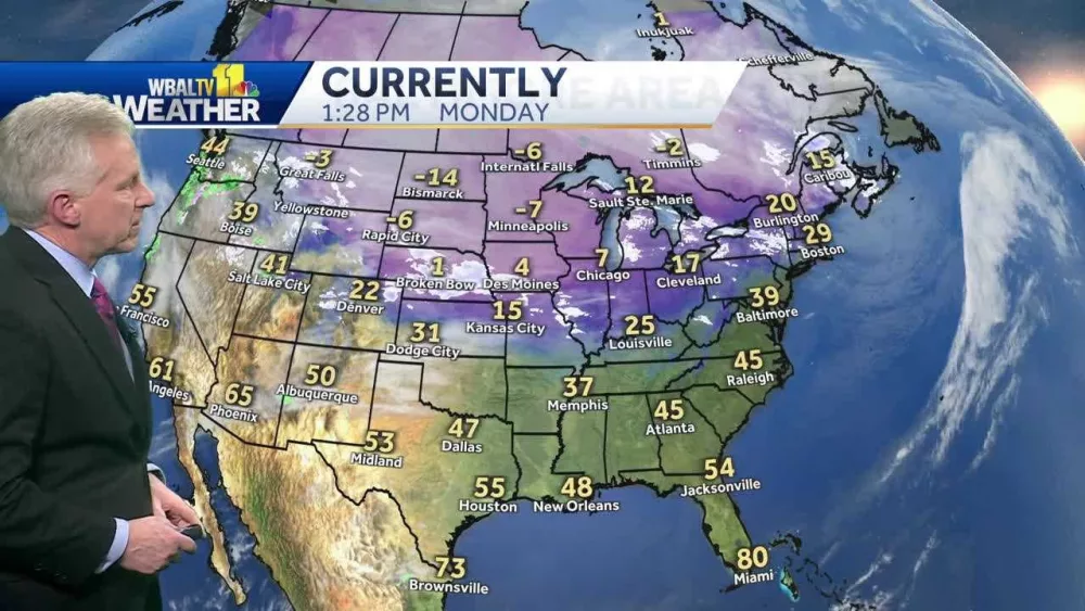 Small shift in storm track could mean more snow