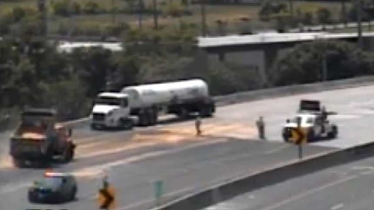Northbound I-95 reopens after tanker leaked fuel near Eastern Avenue ...
