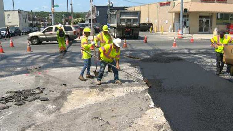 Baltimore has ambitious plan to repave streets, fix potholes in 2025