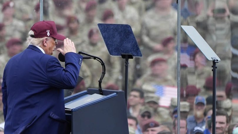 President Trump says he will ‘liberate’ LA in speech to mark 250th anniversary of Army
