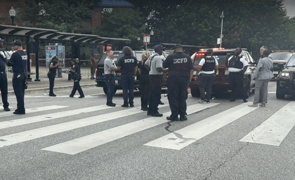 Man suffering from gunshot wounds, shot blocks away from mass overdose in West Baltimore, police say