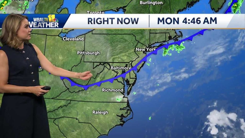 Weather: Ava Marie tracking Tropical Storm Erin’s impact in Maryland