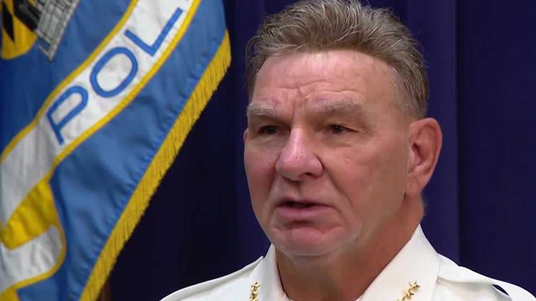 Baltimore police Commissioner Richard Worley touts reduction of city homicides