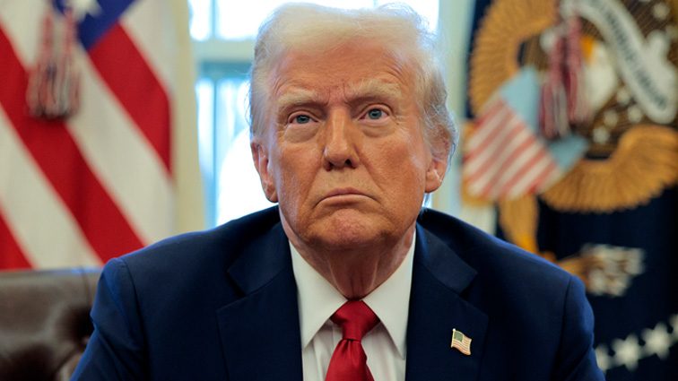 President Trump holds event during vacation as tensions with Venezuela mount