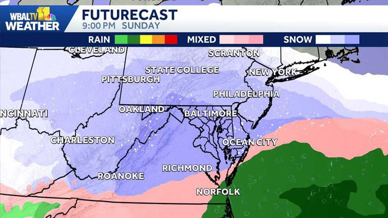 Snow this weekend in Baltimore: What’s the forecast? | Prepare for Arctic blast