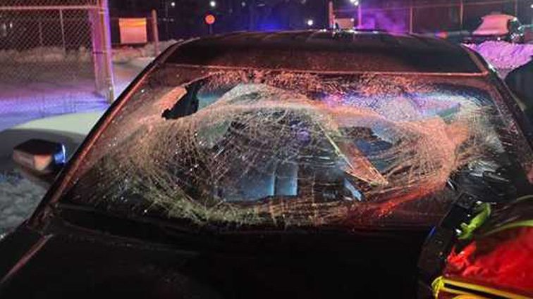 Ice flying off cars injures three people in Maryland, prompting safety reminders