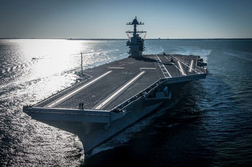 Second US aircraft carrier is being sent to the Middle East, AP source says, as Iran tensions high