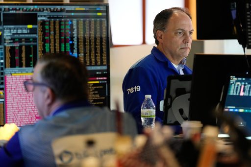 Asia shares lower after sharp Wall Street losses on AI-related worries