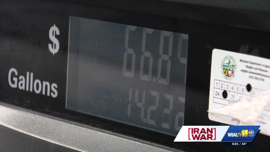 Rising gas prices impacts Baltimore-area rideshare drivers’ profits