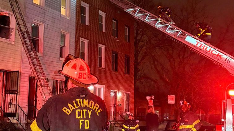 Fire officials: Juvenile dies following early-morning house fire in West Baltimore